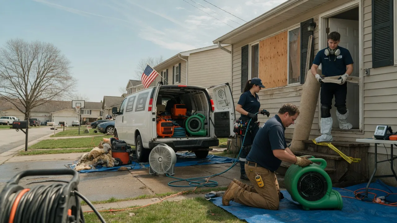 Water Damage Restoration in Clymer, PA near me